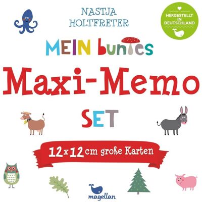 Magellan Verlag Mein buntes Maxi-Memo-Set - Gedächtnisspiel Magellan Verlag Mein buntes Maxi-Memo-Set - Gedächtnisspiel