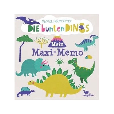 Magellan Verlag Dinos - Mein Maxi-Memo - Bilderspiel Magellan Verlag Dinos - Mein Maxi-Memo - Bilderspiel