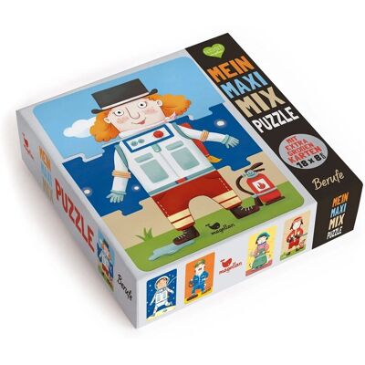 Magellan Verlag Maxi-Mix-Puzzle - Berufe - Kinderpuzzle Magellan Verlag Maxi-Mix-Puzzle - Berufe - Kinderpuzzle