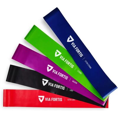 Via Fortis VFMLBS - Faixas de resistência - 5 unidades Via Fortis VFMLBS - Faixas de resistência - 5 unidades