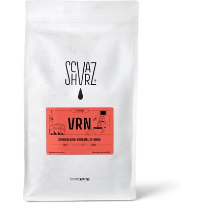 Schvarz - VRN Espresso - 1 kg Ganze Bohne - Kaffee Schvarz - VRN Espresso - 1 kg Ganze Bohne - Kaffee
