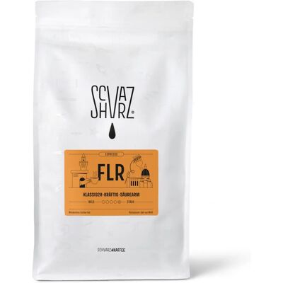 Schvarz - FLR Espresso - 1 kg - Ganze Bohne - Kaffeebohnen Schvarz - FLR Espresso - 1 kg - Ganze Bohne - Kaffeebohnen