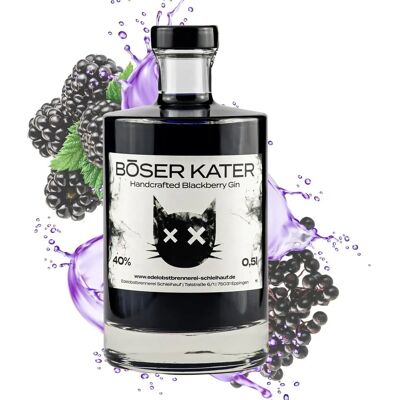Böser Kater Blackberry Gin - Fruitige bramensmaak - Gin Böser Kater Blackberry Gin - Fruitige bramensmaak - Gin