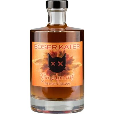 Böser Kater Pfirsich Eistee - Aperitif - 15,2% Vol. Böser Kater Pfirsich Eistee - Aperitif - 15,2% Vol.