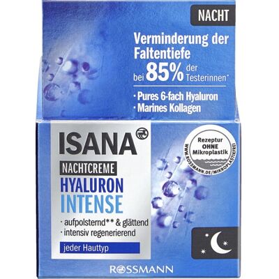 ISANA - 4305615779263 - Kwas hialuronowy - 50 ml - krem ISANA - 4305615779263 - Kwas hialuronowy - 50 ml - krem