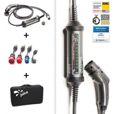 Juice Technology Juice Booster 2 - Mobiles Ladestationen mit Adapter Juice Technology Juice Booster 2 - Mobiles Ladestationen mit Adapter