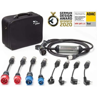 Juice Technology JUICE BOOSTER 2 Tragbares Elektroauto-Ladekabel Juice Technology JUICE BOOSTER 2 Tragbares Elektroauto-Ladekabel