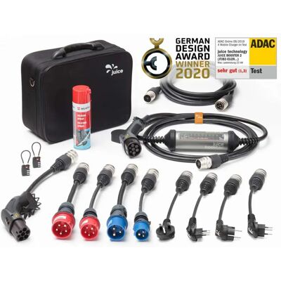 Juice Technology Juice Booster 2 Master Traveller Set - Mobile EV Ladestation Juice Technology Juice Booster 2 Master Traveller Set - Mobile EV Ladestation