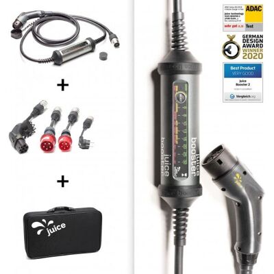 Juice Technology EU EV Set Wandmontage Schwarz - Ladestation für Elektrofahrzeuge Juice Technology EU EV Set Wandmontage Schwarz - Ladestation für Elektrofahrzeuge