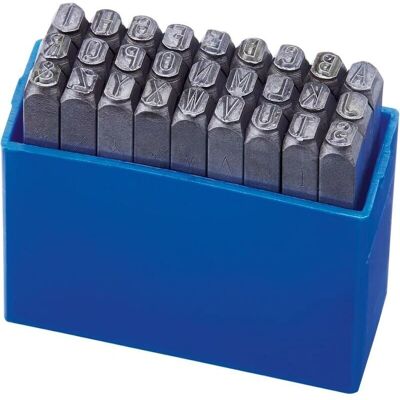 Format Schlagbuchstaben-Set - Robuster Stahl - A-Z - Für Hartflächen Format Schlagbuchstaben-Set - Robuster Stahl - A-Z - Für Hartflächen