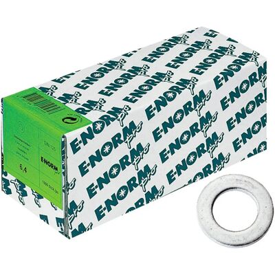 E-normpro Modell - Flache Scheiben DIN 125 - 1000 stk E-normpro Modell - Flache Scheiben DIN 125 - 1000 stk