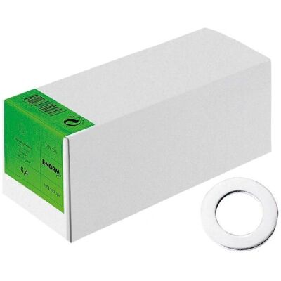 E-NORMpro Edelstahl DIN 125 U-Scheibe 8,4 mm - 500 Stück E-NORMpro Edelstahl DIN 125 U-Scheibe 8,4 mm - 500 Stück