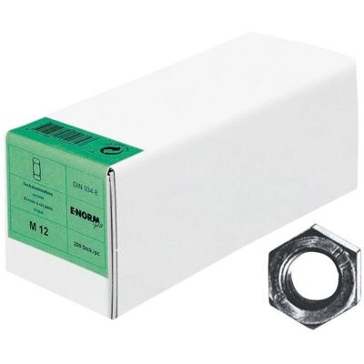 Set viti e dadi esagonali M4 E-NORMpro - Acciaio inox A2 - 200 pezzi Set viti e dadi esagonali M4 E-NORMpro - Acciaio inox A2 - 200 pezzi