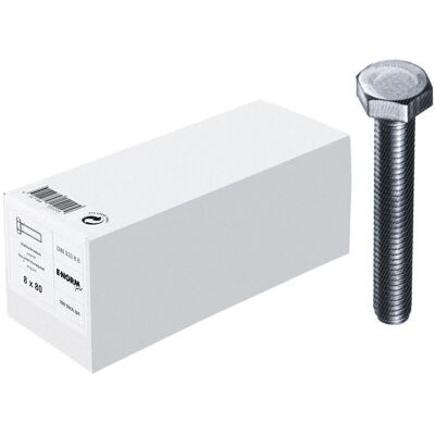 E-NORMpro Tornillos M14 x 40 - Galvanizado - Pack 100 E-NORMpro Tornillos M14 x 40 - Galvanizado - Pack 100
