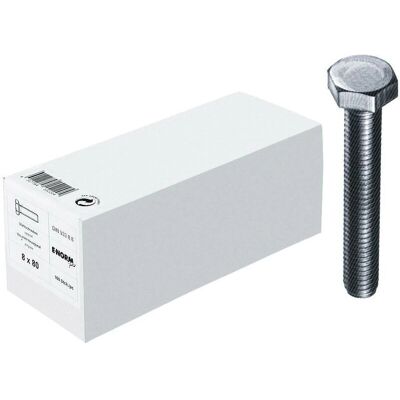 E-NORMpro Tornillo hexagonal M24 x 70 - DIN 933 8.8 E-NORMpro Tornillo hexagonal M24 x 70 - DIN 933 8.8