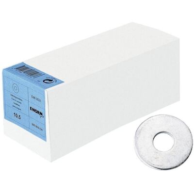 Arandelas en u galvanizadas de acero - 5.3-15.0mm Pack de 1500 Arandelas en u galvanizadas de acero - 5.3-15.0mm Pack de 1500