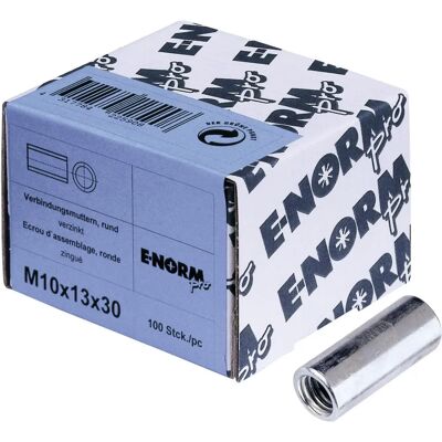 Dado E-NORMpro M12 40x15mm zincato - Dado Dado E-NORMpro M12 40x15mm zincato - Dado