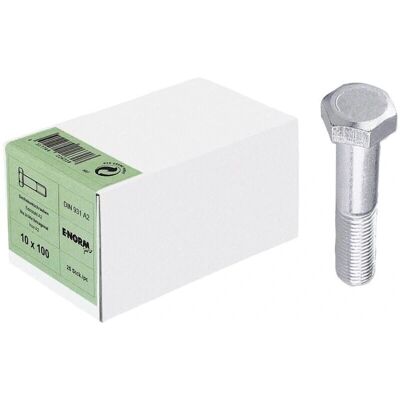 Tornillo hexagonal M6 x 50 - Pack de 100 - E-normpro Tornillo hexagonal M6 x 50 - Pack de 100 - E-normpro