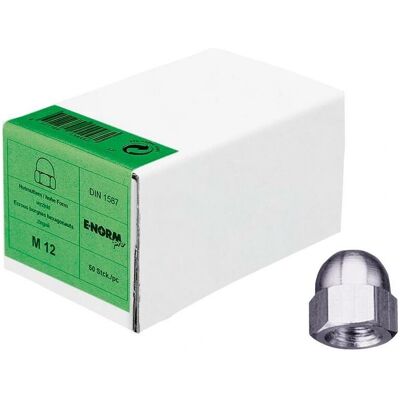 Tuerca hexagonal E-Normpro M5 - DIN 1587 Acero Inoxidable - Forma Alta Tuerca hexagonal E-Normpro M5 - DIN 1587 Acero Inoxidable - Forma Alta