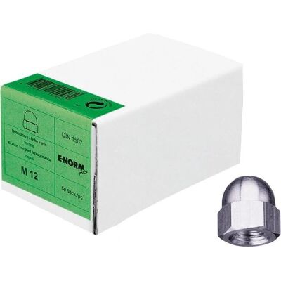 E-normpro Dado esagonale alta M16 Acciaio inox A2 - 50 pezzi E-normpro Dado esagonale alta M16 Acciaio inox A2 - 50 pezzi