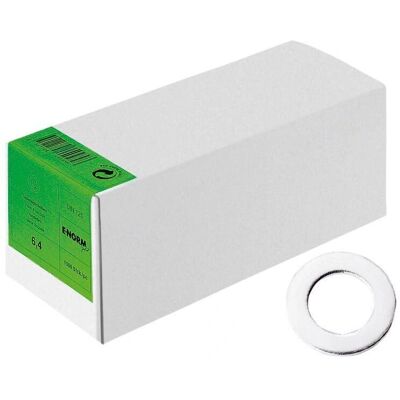 E-NORMpro Edelstahl DIN 125 Unterlegscheibe 3,2 mm - Packung 1000 E-NORMpro Edelstahl DIN 125 Unterlegscheibe 3,2 mm - Packung 1000
