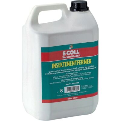 E-coll - Insektenreiniger 5L Dose - Hartnäckiger Rückstandsentferner E-coll - Insektenreiniger 5L Dose - Hartnäckiger Rückstandsentferner