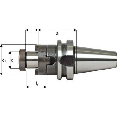 NO NAME - DIN JISB 6339 MAS-BT - 40 mm - 70 mm - Drill Chuck NO NAME - DIN JISB 6339 MAS-BT - 40 mm - 70 mm - Drill Chuck