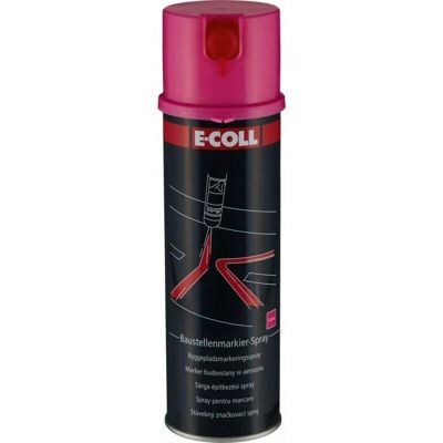 E-coll 500ml Rosa Pulverizador de Marcado en Obras - Marcador de Construcción E-coll 500ml Rosa Pulverizador de Marcado en Obras - Marcador de Construcción