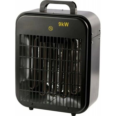 Teco Calefacción eléctrica - 9 kW - Silenciosa - Período corto - Asa de transporte - Calefacción Teco Calefacción eléctrica - 9 kW - Silenciosa - Período corto - Asa de transporte - Calefacción