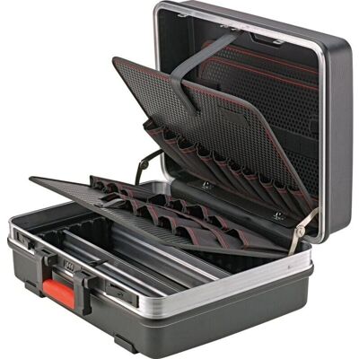 Format Werkzeugkoffer - Stoßfester ABS mit Aluminiumrahmen - 470x360x210mm Format Werkzeugkoffer - Stoßfester ABS mit Aluminiumrahmen - 470x360x210mm