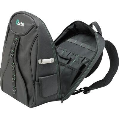 Fortis 4317784702010 Rucksack - Werkzeuge, Schwarz Fortis 4317784702010 Rucksack - Werkzeuge, Schwarz