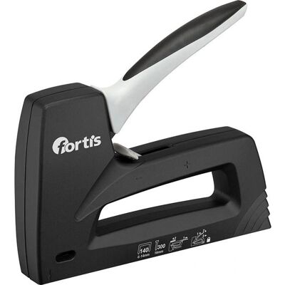 Fortis 4317784703543 Silver Heftmaschine - Handtacker, Aluminium, 6-14mm Nägel Fortis 4317784703543 Silver Heftmaschine - Handtacker, Aluminium, 6-14mm Nägel