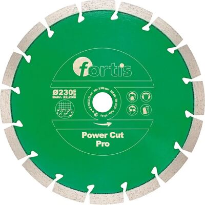 Fortis Modelo 4317784704618 Disco de Diamante - Corte en Seco/Húmedo - 350mm Fortis Modelo 4317784704618 Disco de Diamante - Corte en Seco/Húmedo - 350mm