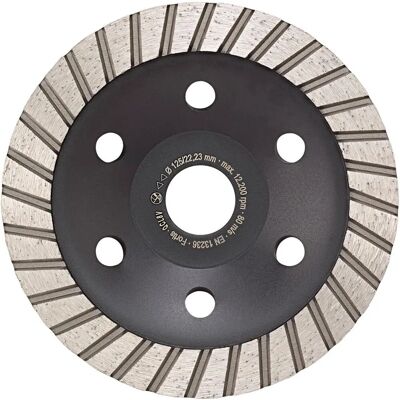 Fortis 4317784704823 Diamant-Schleifblatt - Power Turbo - 12,5 cm Fortis 4317784704823 Diamant-Schleifblatt - Power Turbo - 12,5 cm