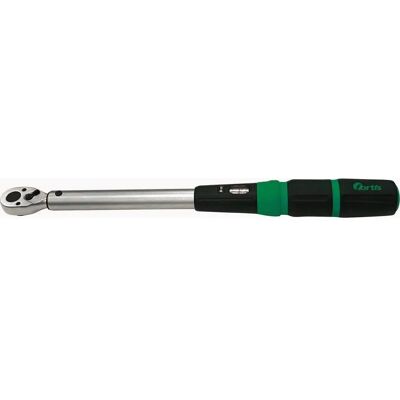 Fortis Drehmomentschlüssel - 10-50 Nm, 3/8" verstellbar, klare Skala Fortis Drehmomentschlüssel - 10-50 Nm, 3/8" verstellbar, klare Skala