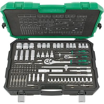 Fortis - Set di bussole 1/4" e 1/2" 91 pezzi Fortis - Set di bussole 1/4" e 1/2" 91 pezzi
