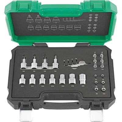 Fortis Modell 4317784707008 Steckschlüssel-Garnitur - 27-teilig Fortis Modell 4317784707008 Steckschlüssel-Garnitur - 27-teilig