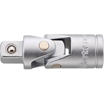 Accessorio per bussole di impatto Fortis - 60 mm Articolazione universale 3/8" - Acciaio cromo vanadio Accessorio per bussole di impatto Fortis - 60 mm Articolazione universale 3/8" - Acciaio cromo vanadio