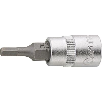 Fortis 4317784707367 Schraubendreher-Einsatz - 6 mm Breite, 36 mm Länge, chrom-verchromt Fortis 4317784707367 Schraubendreher-Einsatz - 6 mm Breite, 36 mm Länge, chrom-verchromt