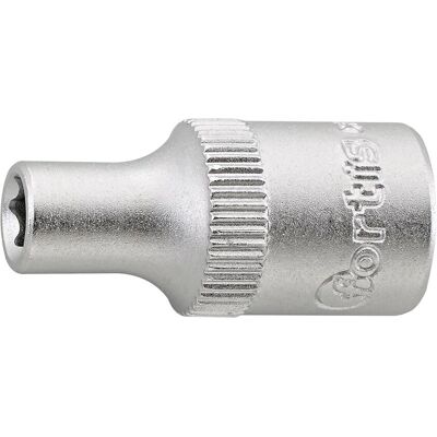 Fortis Set di bussole - 7 mm, Cromato, Acciaio forgiato Fortis Set di bussole - 7 mm, Cromato, Acciaio forgiato