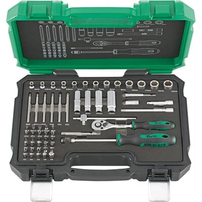 Fortis Modello 4317784707787 Set di Bussole - Utensili in Acciaio Cromo-Vanadio Fortis Modello 4317784707787 Set di Bussole - Utensili in Acciaio Cromo-Vanadio