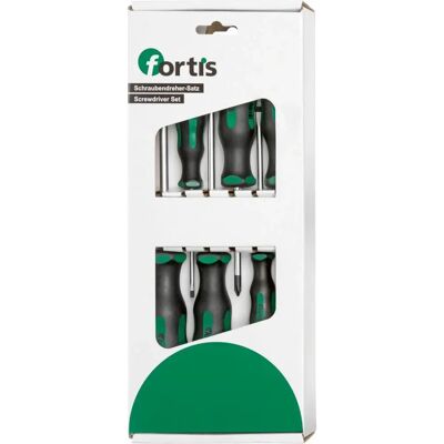 Fortis 4317784727143 Schraubenzieher-Set - 6-teilig Fortis 4317784727143 Schraubenzieher-Set - 6-teilig