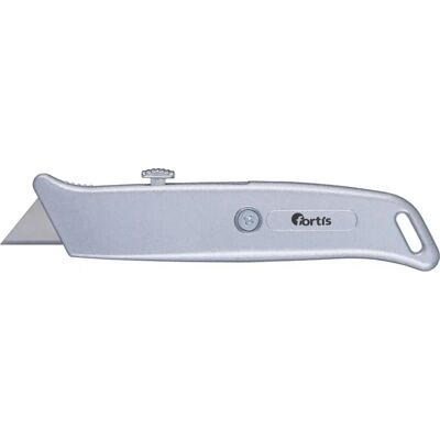 Fortis Universalmesser - Edelstahl mit 1 Trapezklinge Fortis Universalmesser - Edelstahl mit 1 Trapezklinge