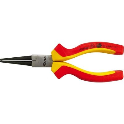 Fortis 4317784728218 Zange - VDE-Langbeckzange, runde Backen Fortis 4317784728218 Zange - VDE-Langbeckzange, runde Backen