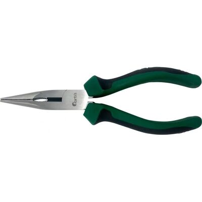 Fortis 4317784728348 Zange - Flachrundzange, 160mm, mit Kunststoffgriffen - Zange Fortis 4317784728348 Zange - Flachrundzange, 160mm, mit Kunststoffgriffen - Zange