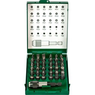 Fortis 4317784729208 juego de enchufe - Kit de 31 puntas Fortis 4317784729208 juego de enchufe - Kit de 31 puntas