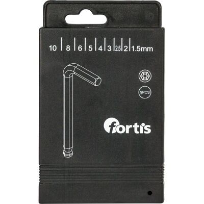 Fortis 4317784729932 Set di Chiavi a Brugola - 9 pezzi Fortis 4317784729932 Set di Chiavi a Brugola - 9 pezzi