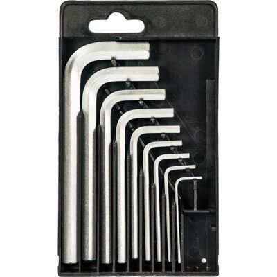 Fortis 4317784729949 Sechskantschlüssel-Set - 9 Stück Fortis 4317784729949 Sechskantschlüssel-Set - 9 Stück