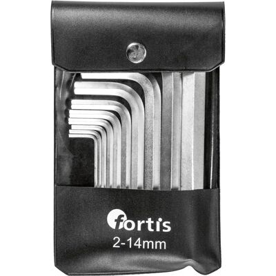 Fortis 4317784729987 Sechskantschlüssel-Set - 10 st Fortis 4317784729987 Sechskantschlüssel-Set - 10 st