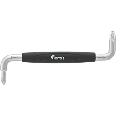 Cacciavite manuale Fortis 4317784730297 - Phillips, 100mm, angolare Cacciavite manuale Fortis 4317784730297 - Phillips, 100mm, angolare